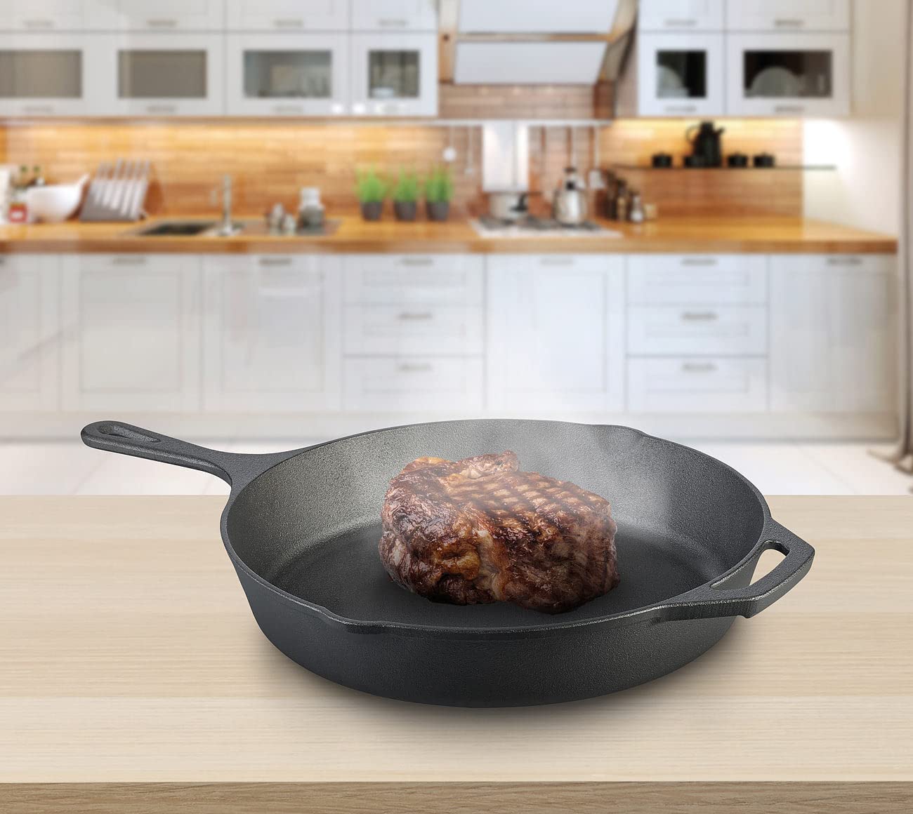 Tornwald-Schmiede Cast Iron Pans: 4-piece set of cast iron pans with Ø 12.5/16.5/21 and 30 cm each (cast iron pans for grills, grill pan, cast iron).