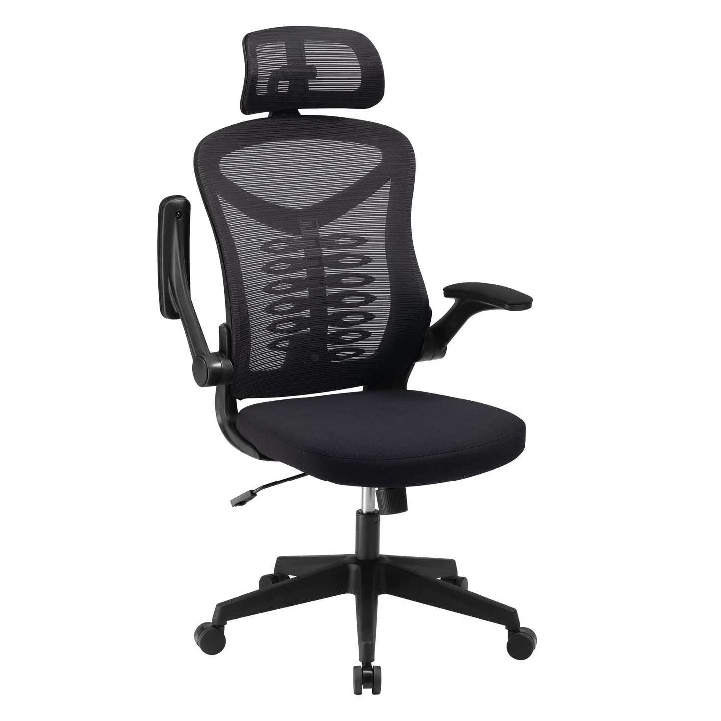Magic Life Office Chair Ergonomic Computer Adjustable Desk Chair, adjustable lumbar support with thickened cushion, 3D headrest & Comfortable armrest Computer Chair (135 x 65 cm)