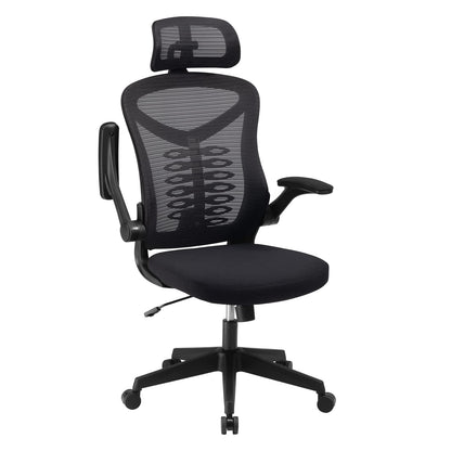Magic Life Office Chair Ergonomic Computer Adjustable Desk Chair, adjustable lumbar support with thickened cushion, 3D headrest & Comfortable armrest Computer Chair (135 x 65 cm)