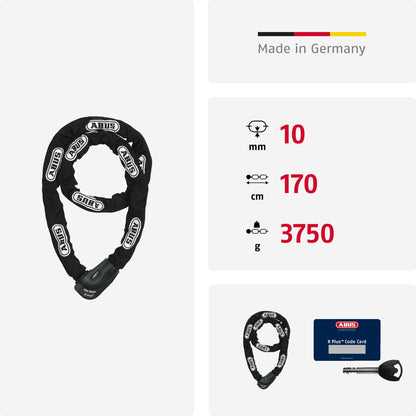 ABUS CityChain X-Plus 1060/170, lock-chain-combination, 2012, black, standard
