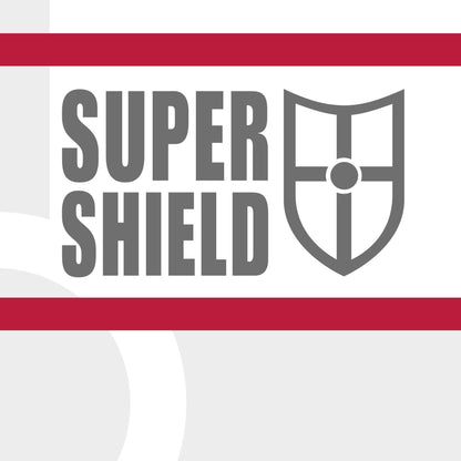 Super Shield 834 back protector for motorcycles, EN certified - Level 2, strap-on back protection, non-slip, lightweight, back protector for ski women, back protector for snowboard men, S