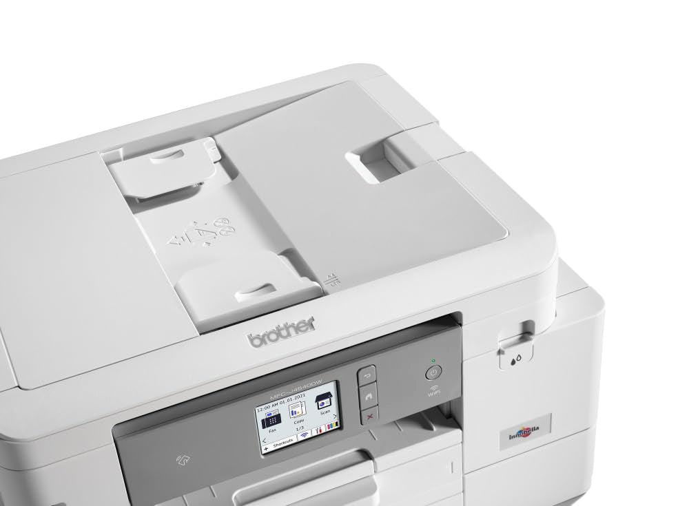 Brother MFC-J4540DW 4-in-1 color inkjet all-in-one printer (printer, scanner, copier, fax), white, 435 x 250 x 355 mm
