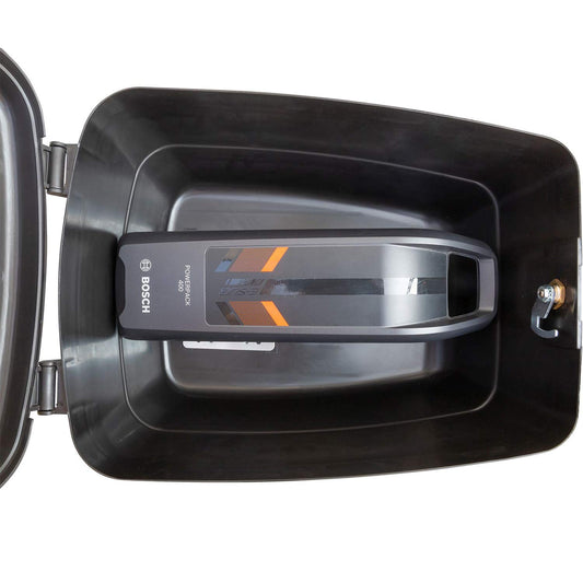 Westmark bicycle case for all luggage carriers, incl. fastening materials, theft-proof mounting, 14 liters, Touring Safe, 5430GE6S.
