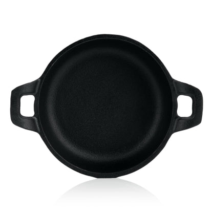 BBQ-Toro cast iron grill pans (set of 6) | Ø 13 cm | pre-seasoned | Cast iron grill pans, pans, serving pans, grill pans, cast iron pans