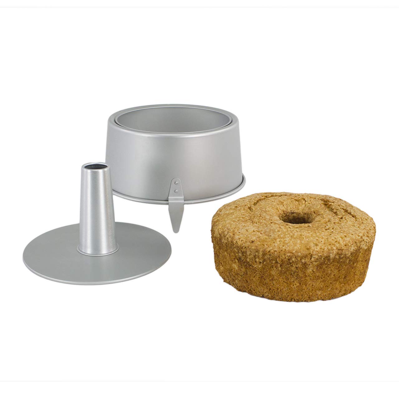 PME ANG094 Angel Cake Pan 9 X 4, anodized aluminum