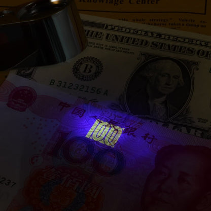 40x illuminated jewelry loupe with LED light (LED currency detection/jewelry identification)