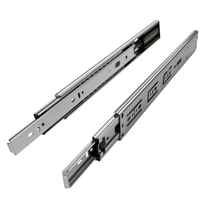 Junker 2 pairs of full extension slides KV1-45-H45-L500-SC 500mm with self-closing and damping (SoftClose) telescopic rails with a 45kg load capacity.