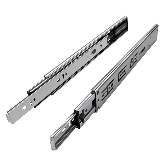 Junker 2 pairs of full extension slides KV1-45-H45-L500-SC 500mm with self-closing and damping (SoftClose) telescopic rails with a 45kg load capacity.