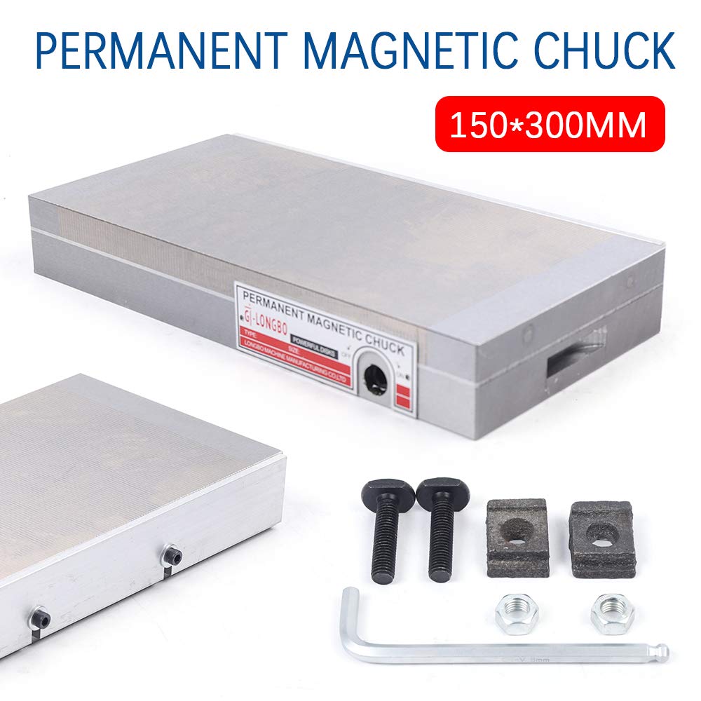 Futchoy 150x300mm magnetic chuck Permanent magnetic chuck Permanent clamping plate Magnetic table Clamping plate Magnetic clamping plate
