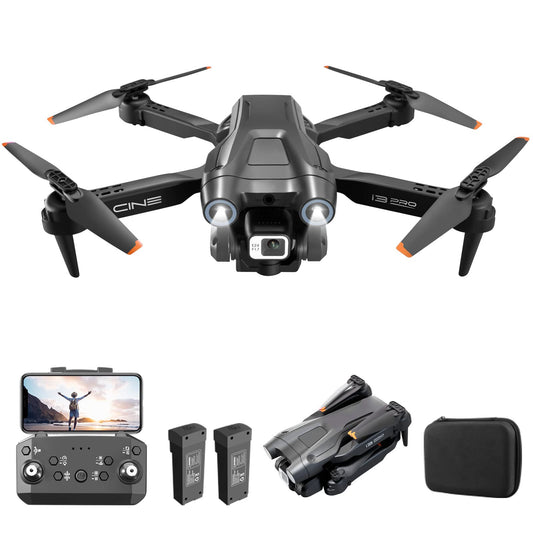 Mingfuxin Foldable Drone with Camera for Beginners, RC Quadcopter Drone with App WIFI FPV Live Video, Altitude Hold, Headless Mode, One-Key Takeoff Landing for Adults Kids