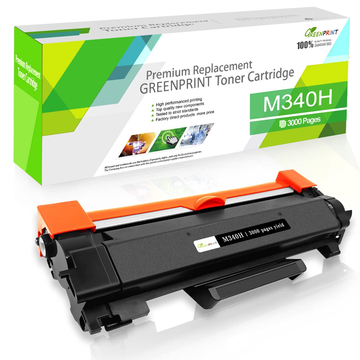 GREENPRINT Compatible Toner Cartridge P201 P200 M340 SP230 Black High Capacity 3000 Pages for P201W P200 M340W M340F M340FW SP 230dnw SP 230fnw SP 230Sfnw Printers
