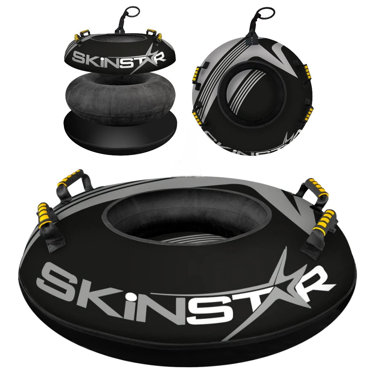 SkinStar Professional Snow Tube Sled Bob Rodel Tire Snow Tire Slide Tire Ø100cm