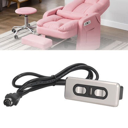 Electric sofa remote control, dual motor control, USB charging port, for lift chairs and recliners.