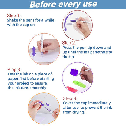 Beager Acrylic Paint Pens for Stones Waterproof, 0.7mm Permanent Marker Pens Enamel Pen Acrylic Paint Pens for Wood Canvas Ceramic Metal Paper Glass Plastic Leather Photo Albums 30Pcs