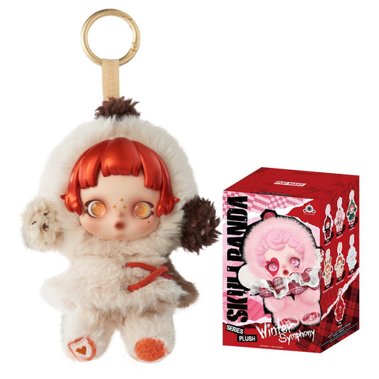 POP MART SKULLPANDA Winter Symphony Series Plush Anime Action Figures Collectible Art Toy Figures Gift 1PC