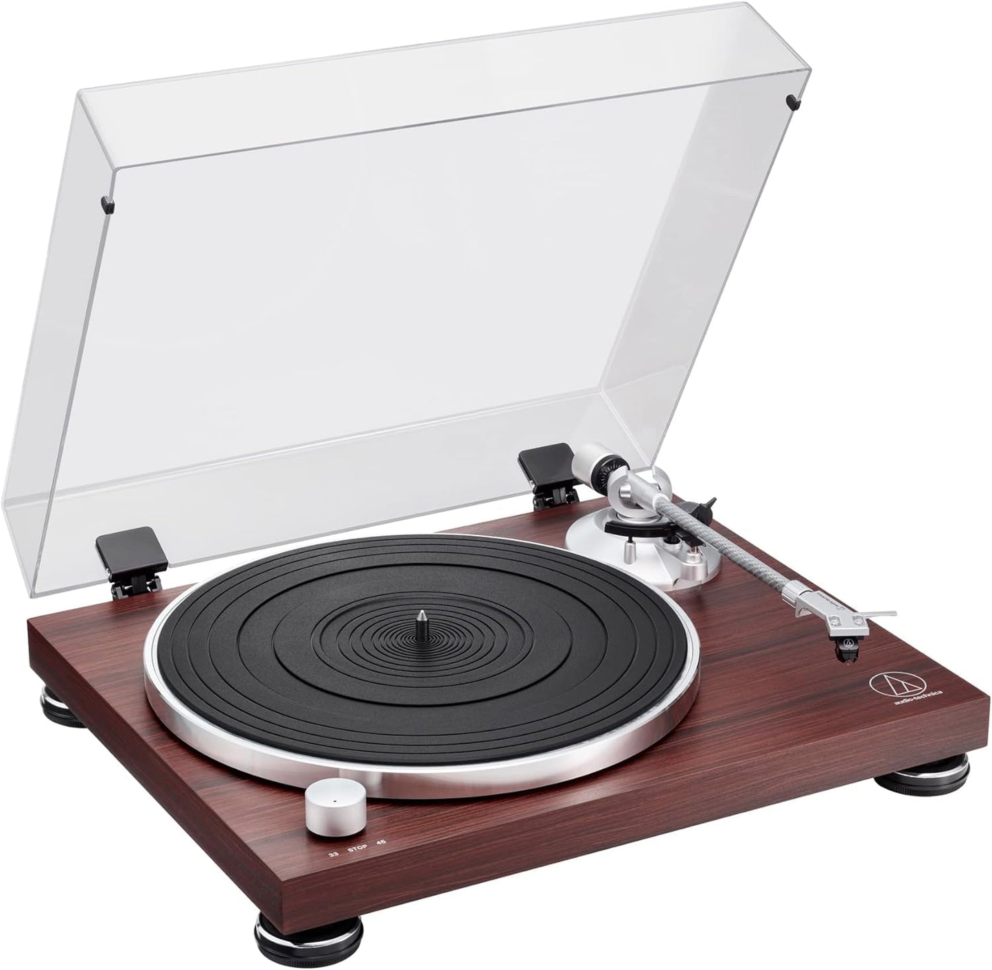 Audio-Technica LPW50BTRW Wireless Belt-Drive Turntable Rosewood.