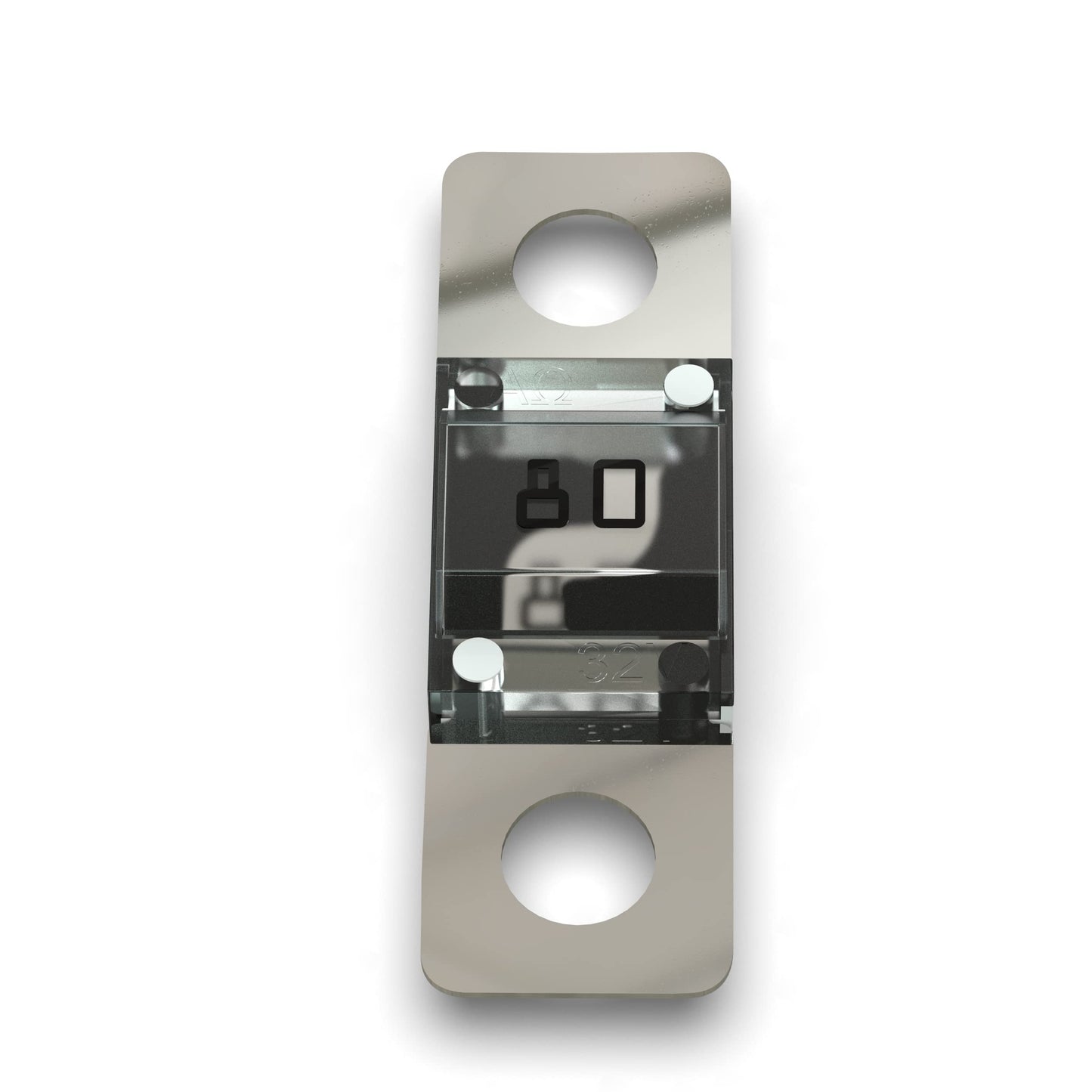 AUPROTEC Midi high-current fuse screw fuse 40A - 100A selection: 80A Ampere white, 20 pieces.