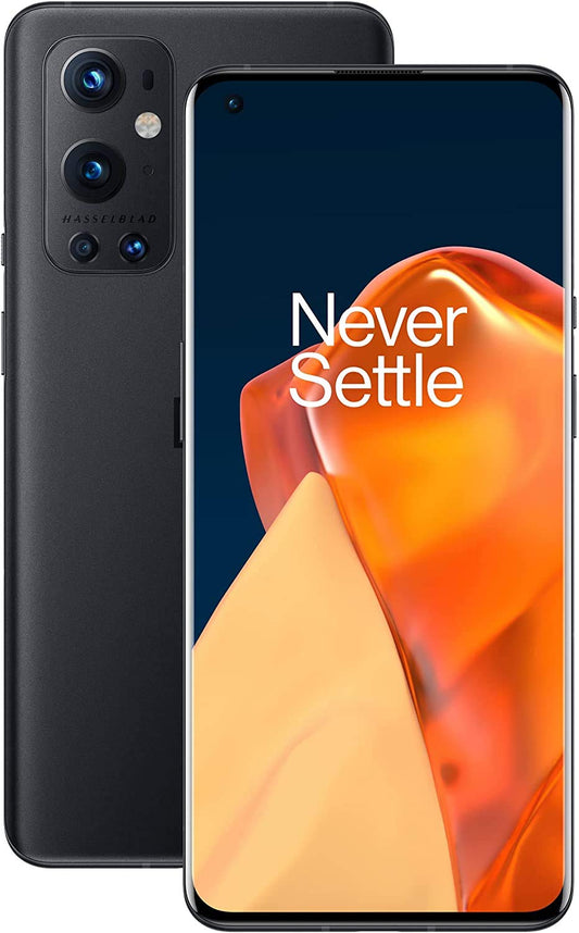 OnePlus 9 Pro 5G (UK) SIM-free smartphone with Hasselblad camera for mobile, Stellar Black, 8 GB RAM, 128 GB [UK version]