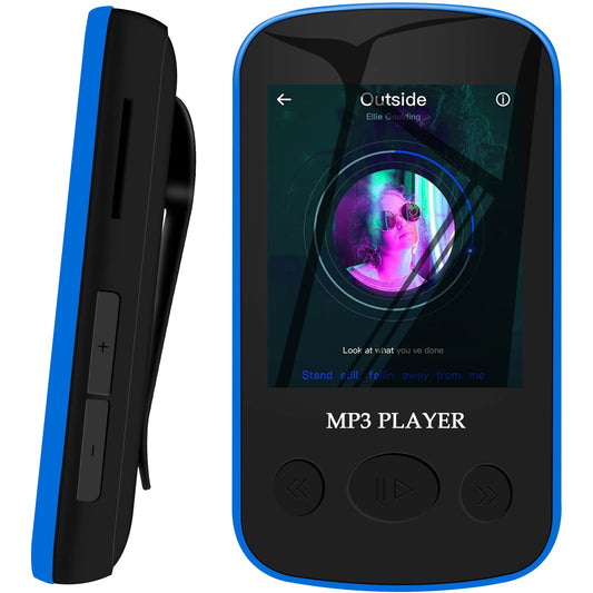 32GB Lightweight Sport MP3 Player - Mini Wearable Aiworth Music Player with Bluetooth 5.0, HiFi Sound, Small Clip MP3 Player for Running, Jogging, supports up to 128GB
