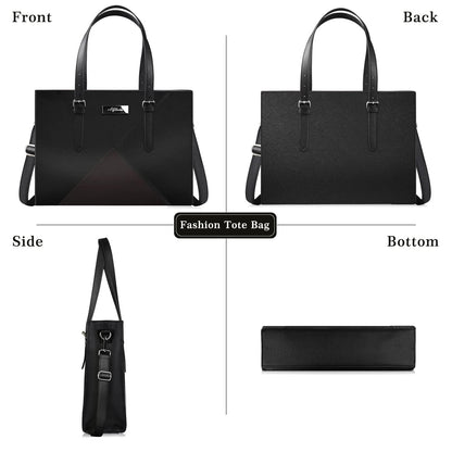 Alfheim Women's Laptop Briefcase 15.6-16 Inch Women's Shoulder Bag Large Briefcase Office Shopping College Compatible with MacBook Air/MacBook Pro 14 Inch A2442
