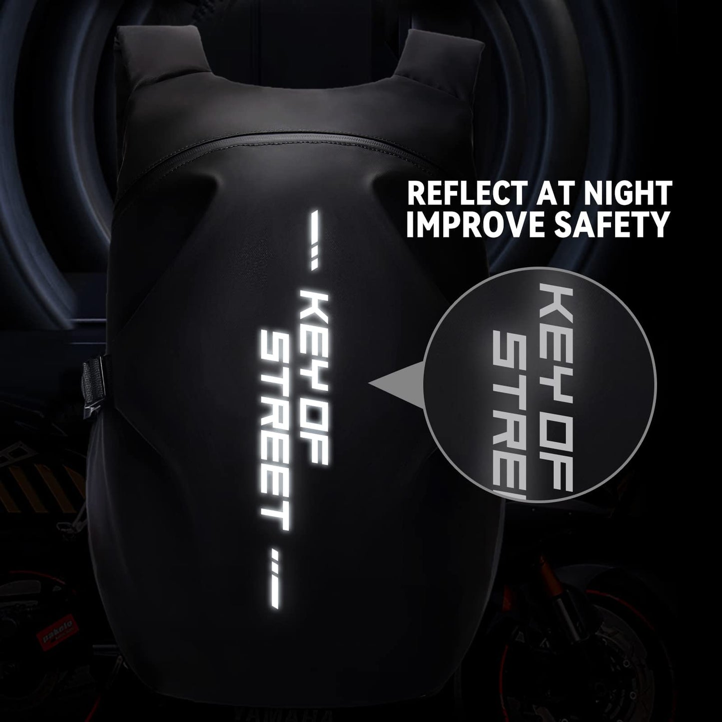 HYC00 motorcycle backpacks for men, waterproof helmet backpack, motorcycle accessories, laptop bags, travel backpacks, school bags for students.