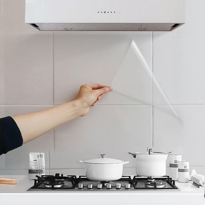 Hide adhesive film transparent self-adhesive film, 40cm×500cm, furniture wall protection film for wallpaper waterproof decoration, adhesive window kitchen backsplash film.