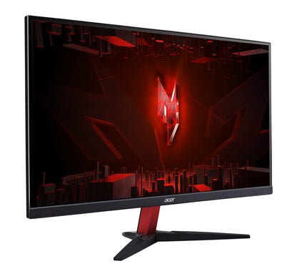 Acer Nitro KG272S3 Gaming Monitor, 27-inch Full HD screen with 180Hz refresh rate and up to 0.5ms response time. Features 2x HDMI 2.0, DP 1.2, and FreeSync Premium technology in black. Model number UM.HX2EE.301.