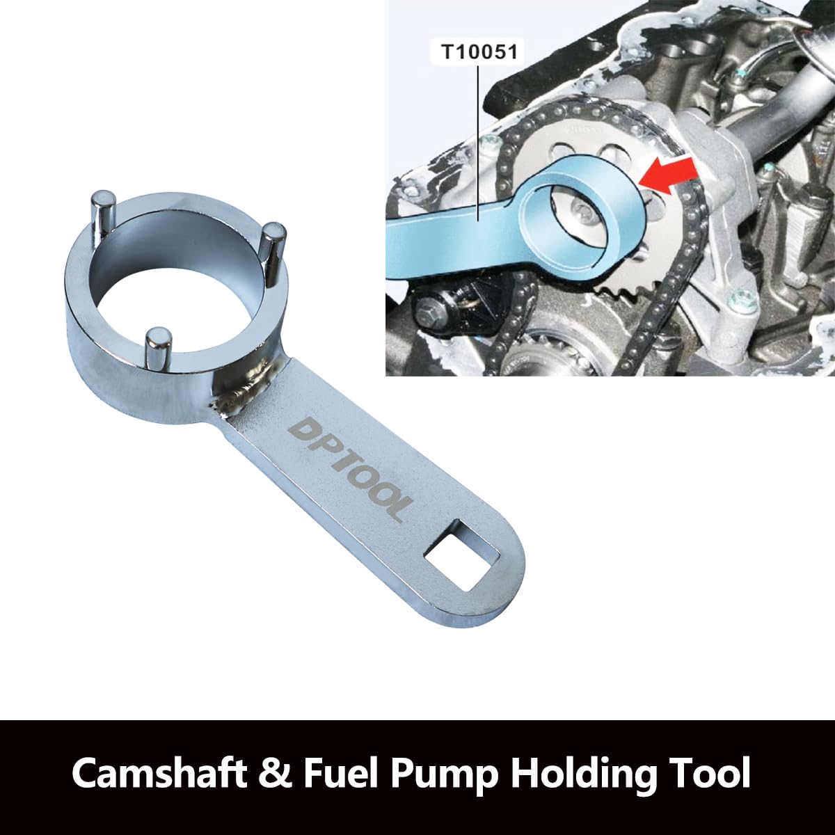 DPTOOL Engine Camshaft Timing Belt Tools compatible with VW Audi SEAT Skoda 1.4 1.6 2.0 TDI EA288 Common Rail Diesel Engine replace T10265 T10060A 3359 T10051 T10490 T10264