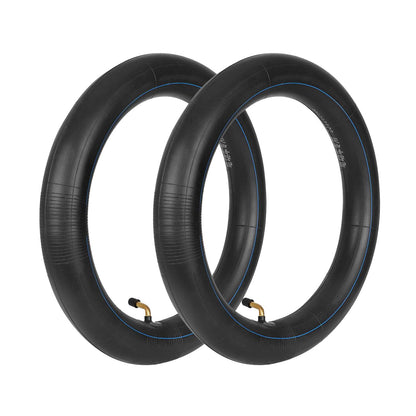 VOLOHAS 14*2.5/3.0 Bike Tubes Thickened Inner Tube with Bend Valve 14 Inch Electric Bike Butyl Rubber Tube Tube for Tire Kids Bike Tube for Electric Cars (2 Pieces)