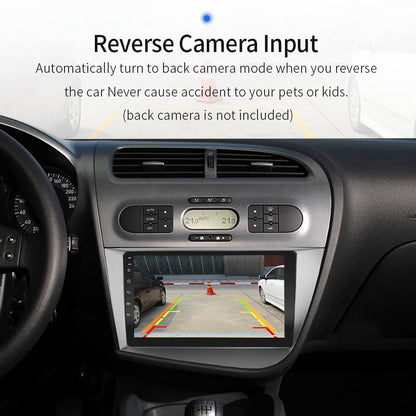 LEXXSON Carplay Radio Android Auto for Seat Leon 2005-2012 | 9-inch capacitive touchscreen WiFi GPS Navigation Bluetooth SWC USB Player 2G DDR3 + 32G NAND Flash Storage.