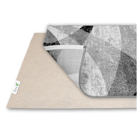 Flex it carpet anti-slip underlay for secure grip - 150 x 230 cm Strong adhesion without plasticizers or residue - Also suitable for underfloor heating | Anti-slip carpet underlay anti-slip fleece