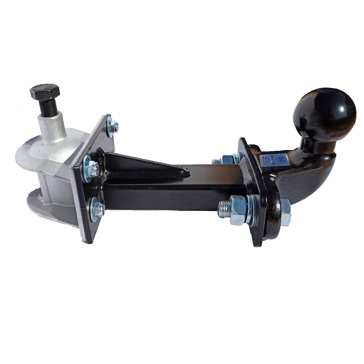 XIMPLIO Universal hook extension for bike carriers including plug-in coupling for any type of trailer hitch (with screw plug-in coupling, 250mm)