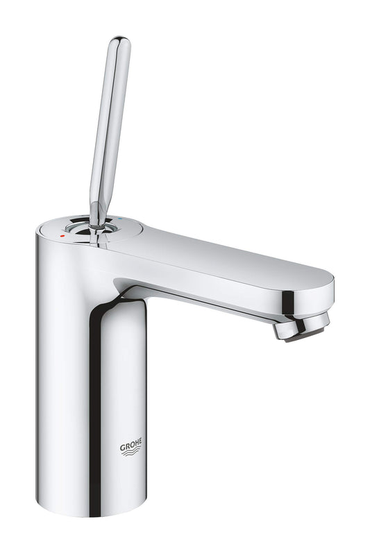 GROHE Essence - Single-Handle Bathroom Faucet (Single Hole Installation, Joystick Cartridge), M-Size, chrome, 23800000