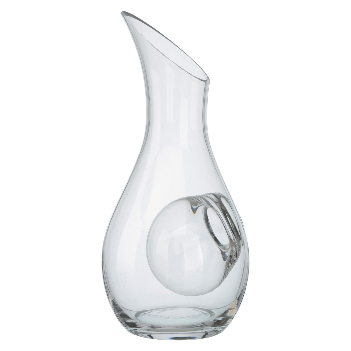 Artland Sommelier White Wine Cooling Carafe - 1050 ml glass decanter with elegant ice chamber, perfect for Chardonnay and Sauvignon Blanc.