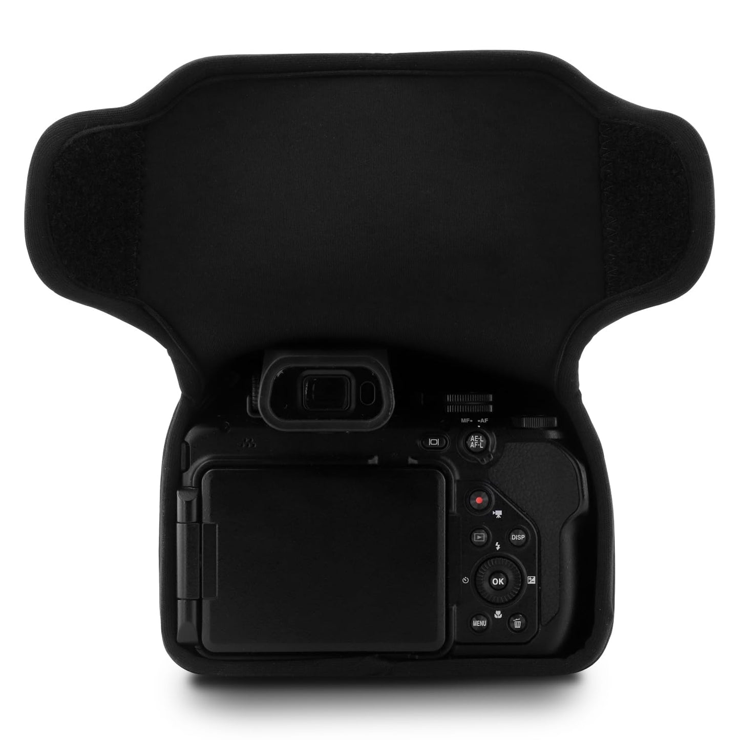MegaGear MG1531 Nikon Coolpix P1000 Ultra-light camera case made of neoprene - Black