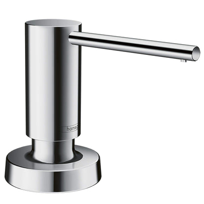 hansgrohe Soap and Lotion Dispenser Kitchen Accessory (round) Chrome