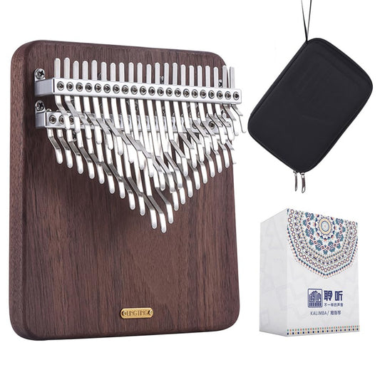LingTing Kalimba LT-K42W 42 Key Kalimba Mbira Thumb Piano, Gift for Kids and Adults, Beginners(Moon Whisperer)