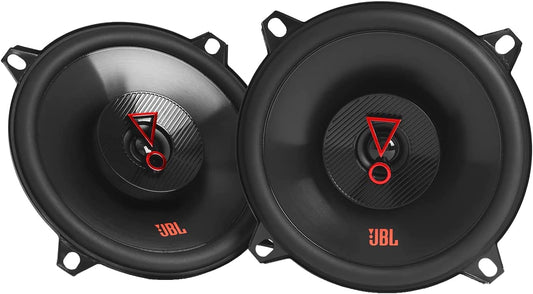 JBL Stage3 527F 2-way Car Speaker Set by Harman Kardon - 200 Watt Car Speakers - 2 pieces Car HiFi Box large 13cm - 130mm - 5.25 inch without grille cover