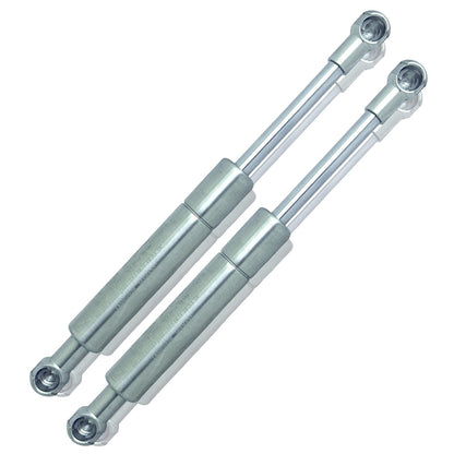 2x RhedexX® gas spring replacement for KESSEBÖHMER LIFT-O-MAT 195mm 380N stainless steel V4A 316L (380 N - stainless steel 316L)