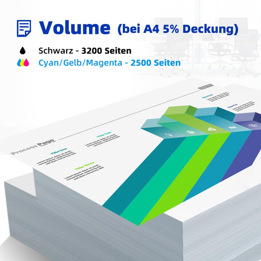 Koala Compatible Toner Cartridge as a replacement for HP 203X 203A CF540X CF541X CF542X CF543X CF540A for Color Laserjet Pro MFP M281fdw M281fdn M280nw M281cdw M254dw M254nw M254dn - Black Cyan Yellow Magenta