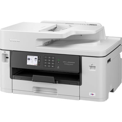 Brother MFC-J5340DWE EcoPro 4-in-1 Color Inkjet Multifunction Printer (250-sheet paper tray, printer, scanner, copier, fax), light gray
