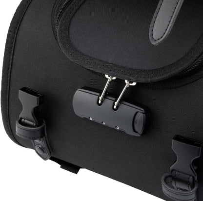 SIP bag/case small, for luggage rack, 330x190x180mm, approx. 10 liters, Classic Scooter, water-repellent nylon, including combination lock and waterproof rain cover.