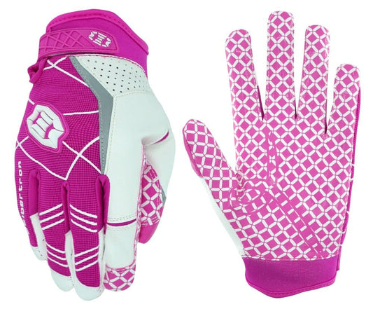 Seibertron Pro 3.0 Elite Ultra-Stick Sports Receiver Gloves American Football Gloves Youth and Adult Pink XS