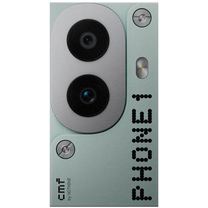 CMF Phone 1 8+128GB - contract-free phone with 50 MP Sony camera on the back with Ultra XDR, 6.67-inch Super AMOLED display, and Nothing OS 2.6 - Light Green.