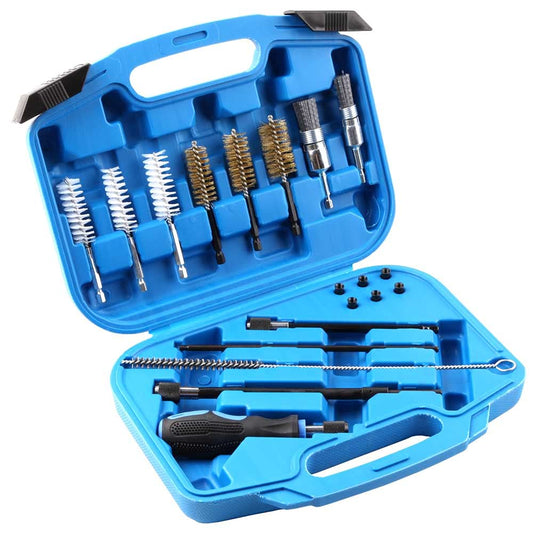 aleto 19 part INJECTOR SEAT SEALING TOOL INJECTOR SHAFT CLEANING Set