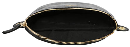 Gusti Leather Waist Bag - Annabelle Men's and Women's Waist Bag Fanny Pack Handbag Leather Bag Black Leather