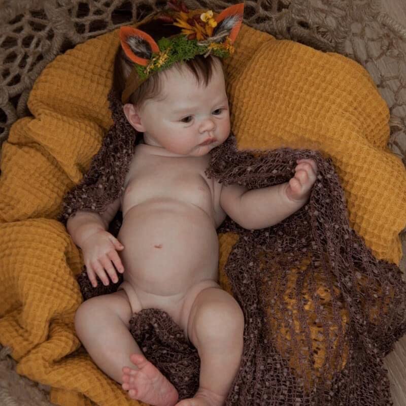 Zero pam Reborn Baby full silicone lifelike 45 cm washable dolls with hair baby doll like real baby silicone baby girl realistic looking baby dolls