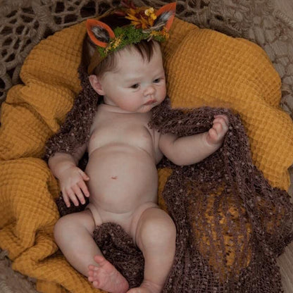 Zero pam Reborn Baby full silicone lifelike 45 cm washable dolls with hair baby doll like real baby silicone baby girl realistic looking baby dolls
