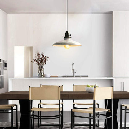 Glighone pendant light white ceiling light hanging lamp E27 retro vintage hanging lamp for bedroom living room dining table kitchen lamp suspension