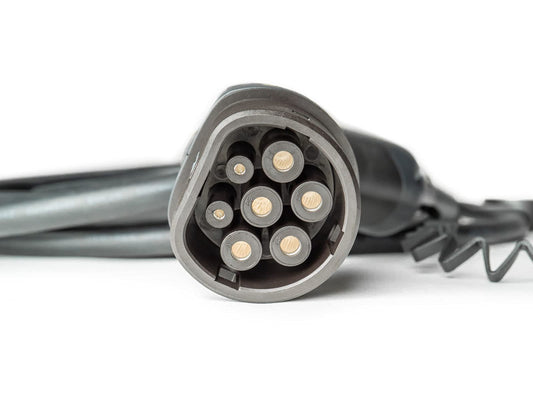 Juice Flow, 6 meter Type 2 charging cable, Compatible with all electric cars and PHEVs, 22 kW Type 2 charging cable, 32 A 3-phase, TÜV Rheinland certified